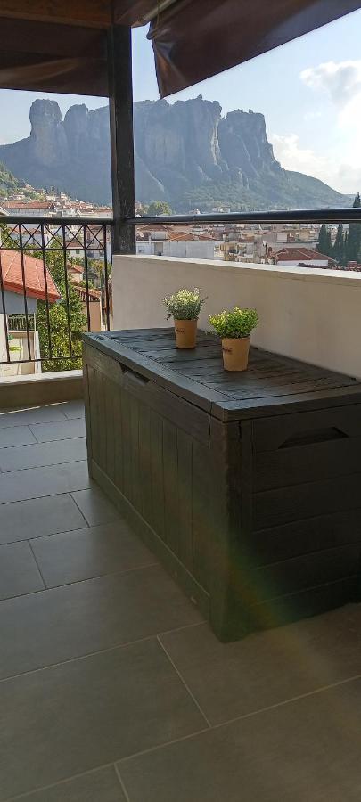 Meteora View Attic Daire Kalampáka Dış mekan fotoğraf